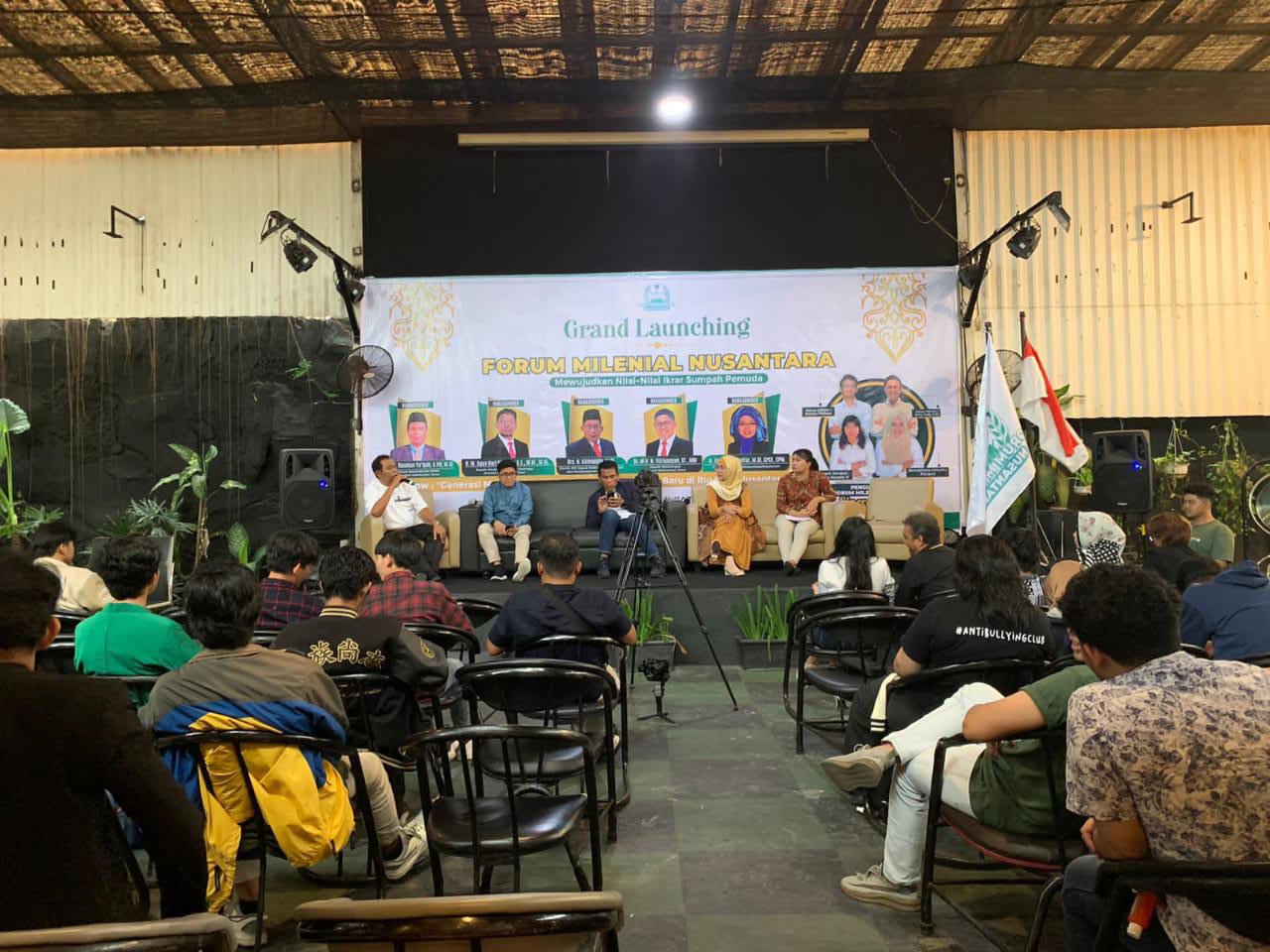 Forum Milenial Nusantara menggelar Grang Launching dan Talkshow 