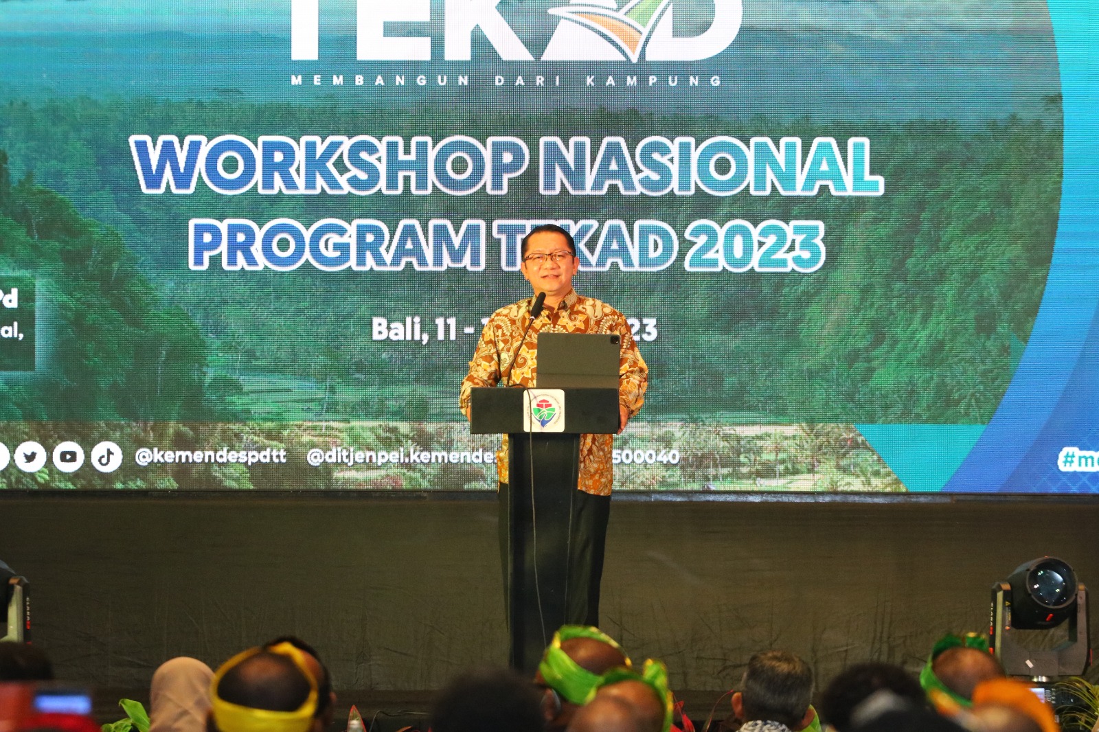 Kemendes PDTT mengadakan seminar nasional Program Tekad 2023