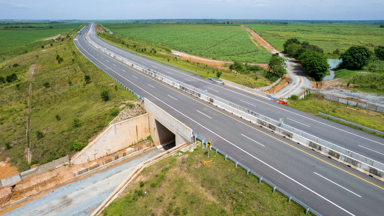 Kondisi tol Indralaya-Prabumulih