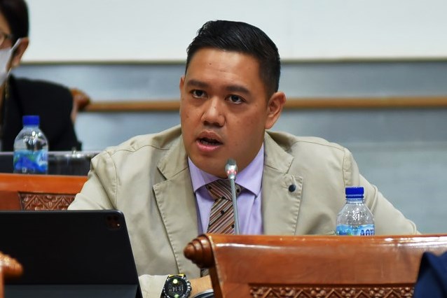 ANGGOTA Komisi I DPR RI Dave Akbarshah Fikarno Laksono