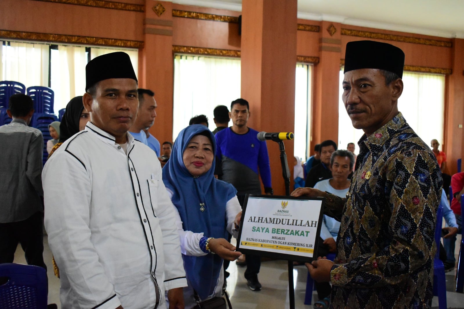 Penyerahan zakat aparatur sipil negara kepada Baznas