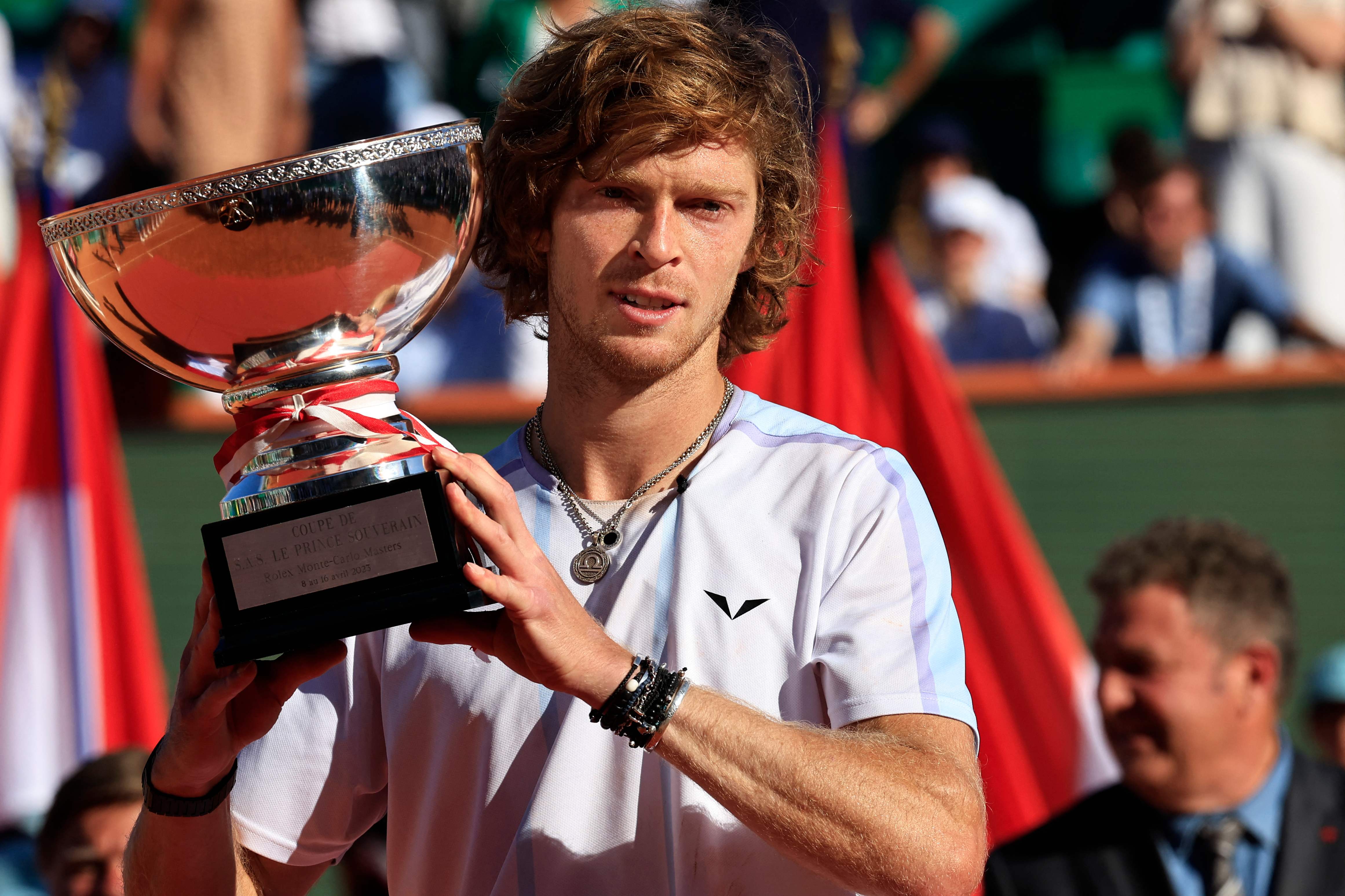 Petenis Rusia Andrey Rublev.