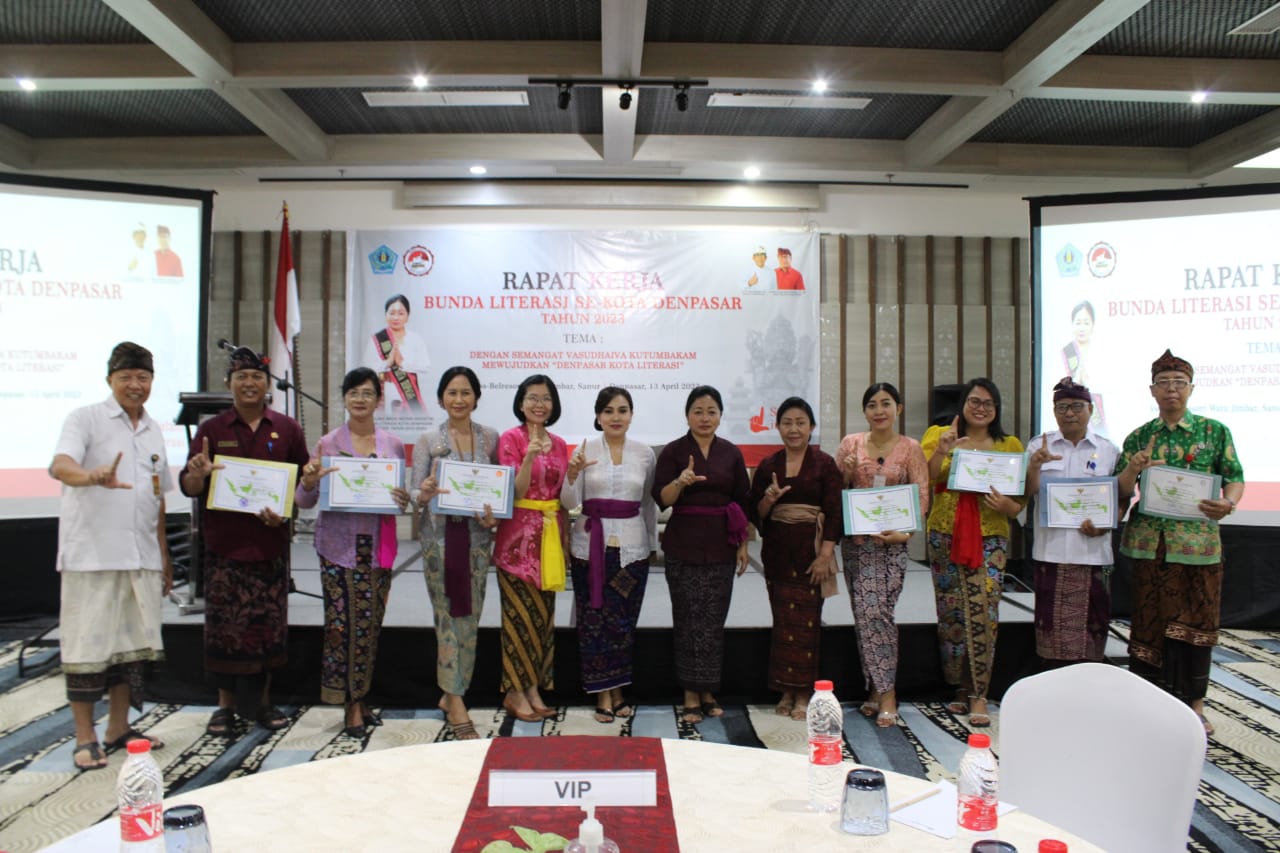 Bunda Literasi Denpasar Perkuat Pembudayaan Gemar Membaca
