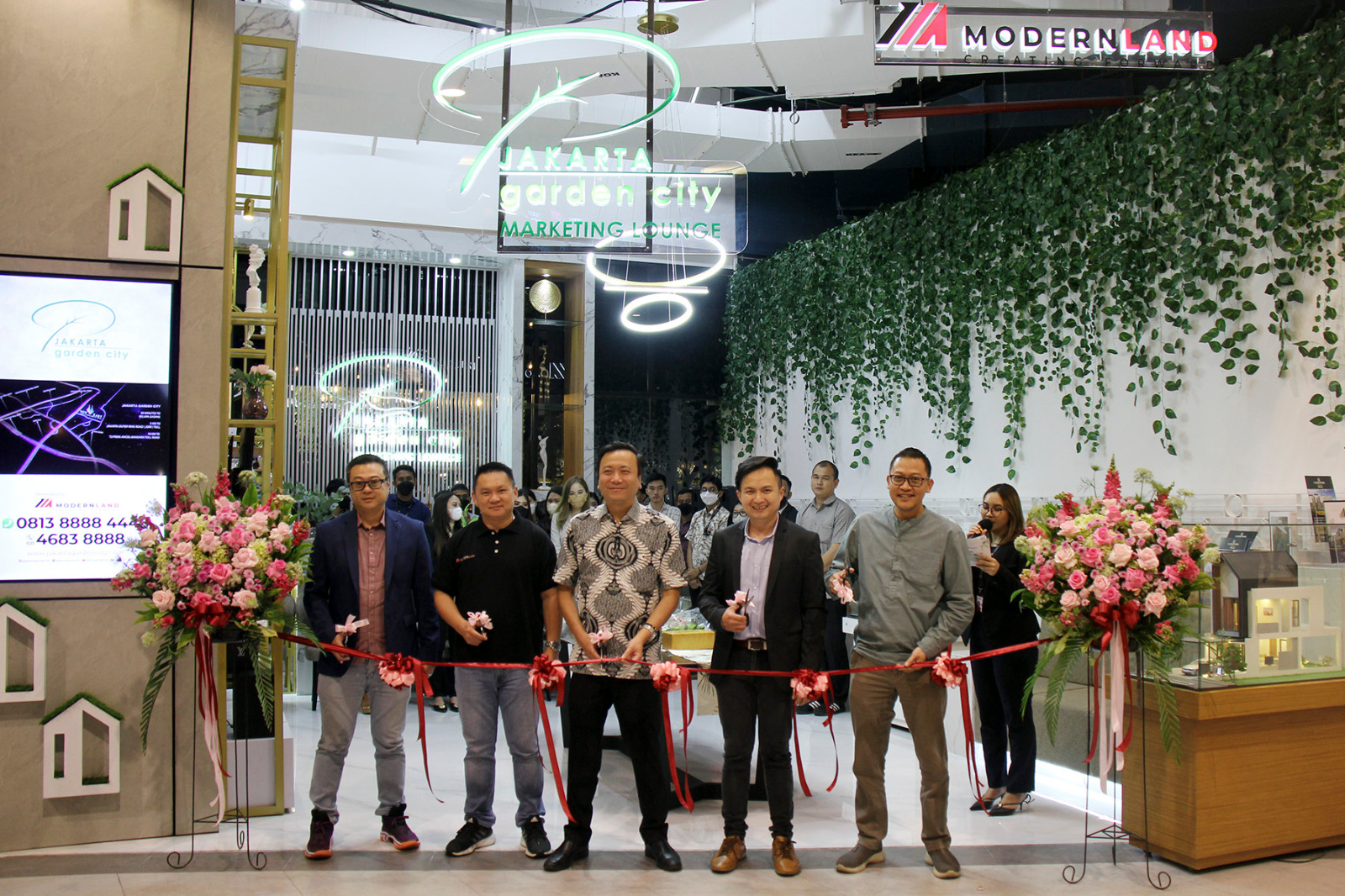 PT Modernland Realty, Tbk. melalui anak usahanya PT Mitra Sindo Sukses, secara resmi menggelar acara Relaunching New Marketing Lounge JGC, S