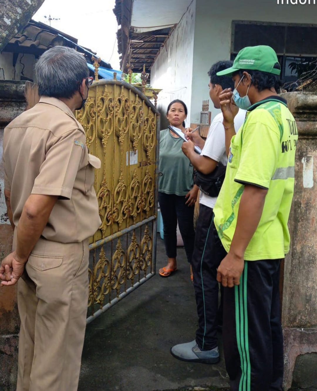 Pemilahan Sampah Berbasis Sumber, DLHK Kota Denpasar Sosialisasi dari Rumah ke Rumah