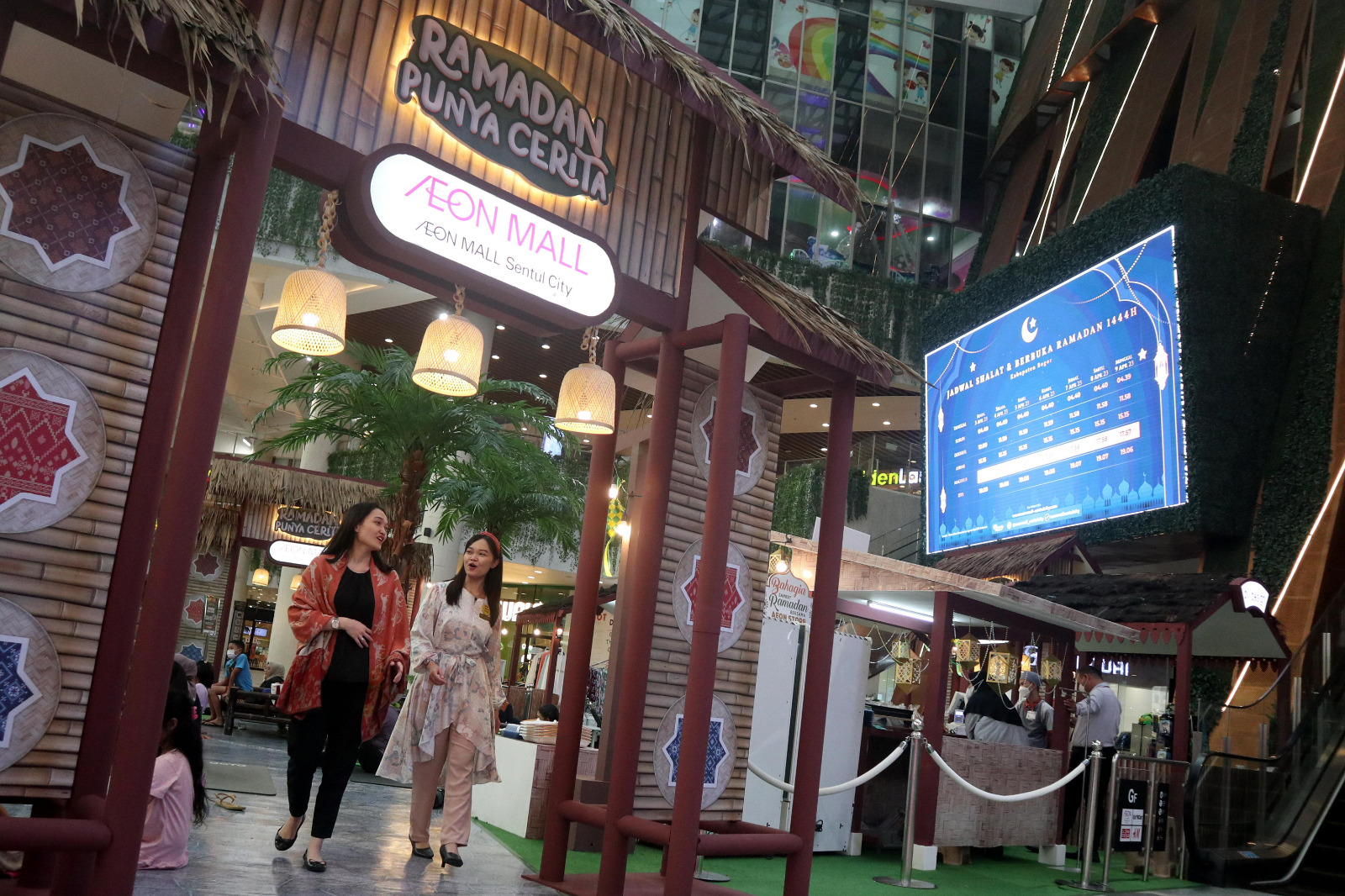 Ramadan dengan Suasana Kampung Hadir di Aeon Mall Sentul City