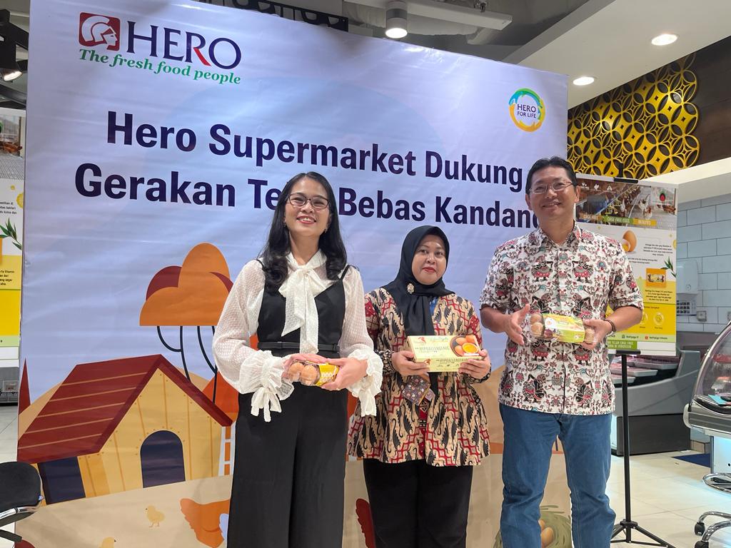 Hero Supermarket Hadirkan Telur Bebas Kandang (Cage-free Eggs)