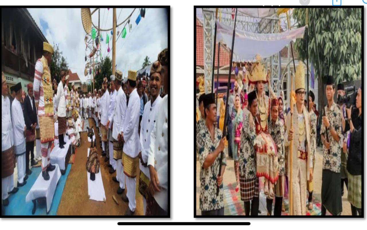 Begawi ialah tradisi yang dilakukan oleh sekelompok masyarakat adat pepadun.