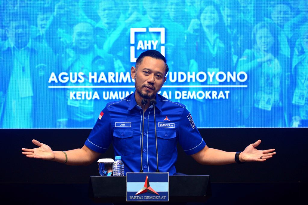 Ketua Umum Partai Demokrat Agus Harimurti Yudhoyono
