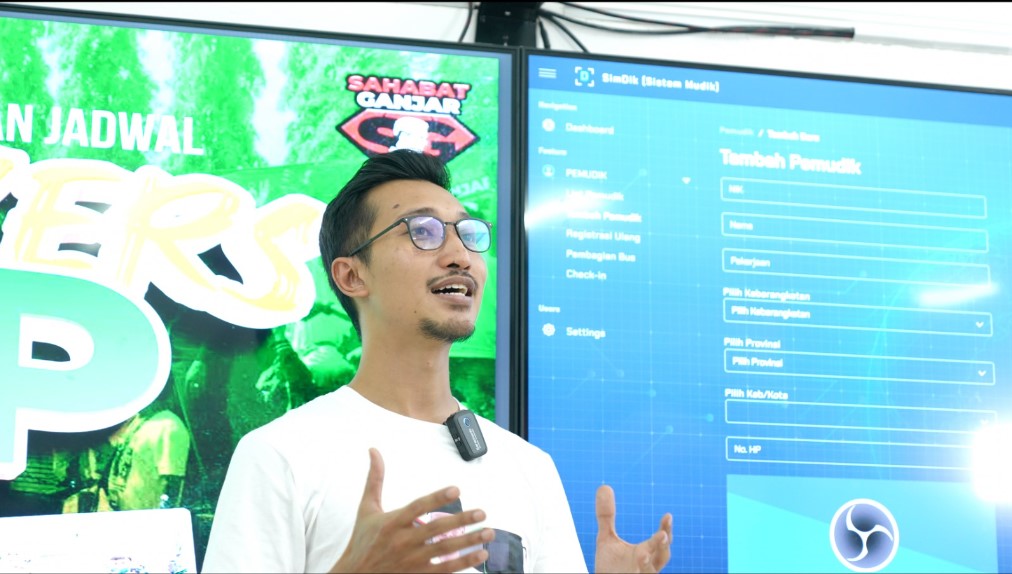Sahabat Ganjar Gunakan Aplikasi Canggih untuk Memperlancar Arus Mudik 