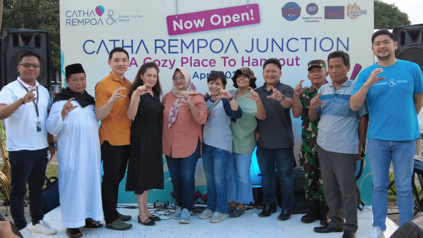 Damai Putra Group Buka Tempat Hangout Catha Rempoa Junction di Tangsel 