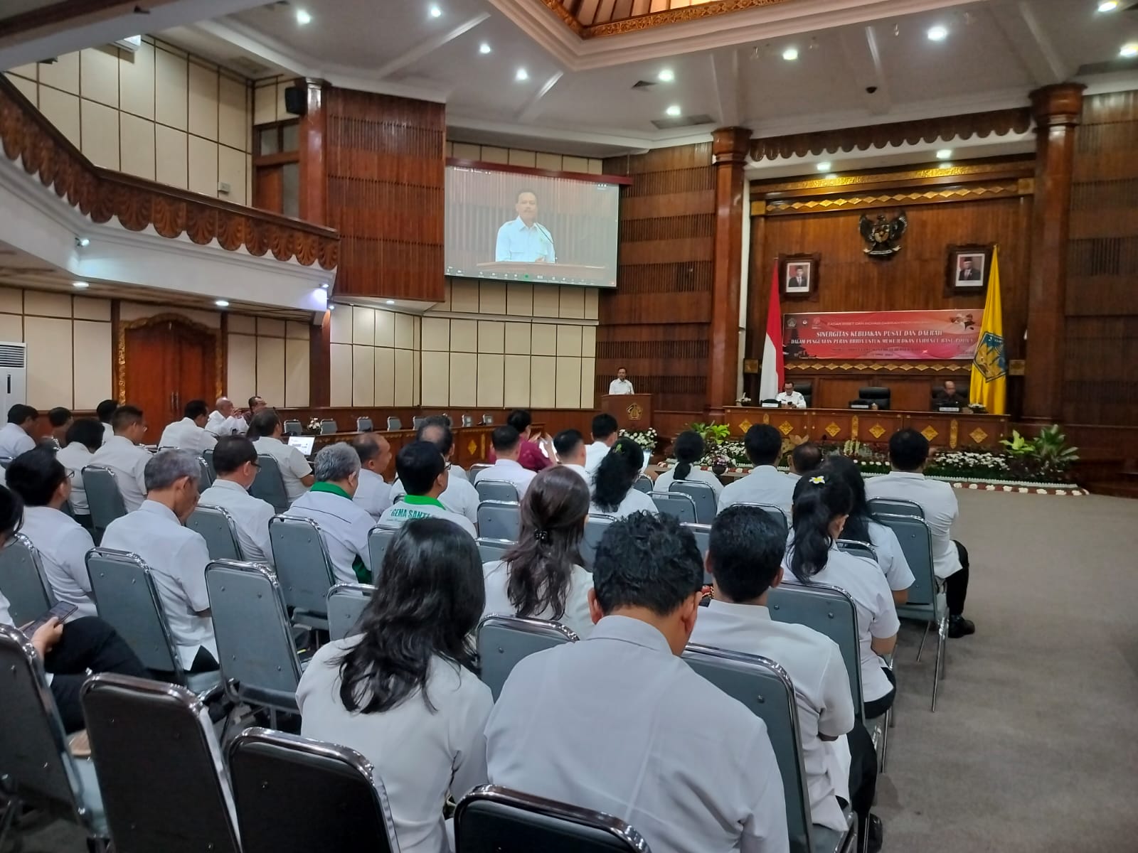 Rakor BSKDN Kemendagri dengan BRIDA Provinsi Bali