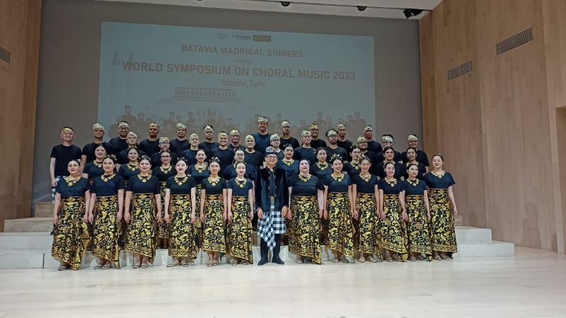 Batavia Madrigal Singers akan mewakili Indonesia dalam kpmpetisi paduan suara World Symposium on Choral Music (WSCM) di Istanbul Turki, 25-3