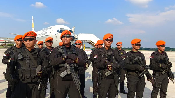 Prajurit TNI, personel tim evakuasi WNI yang ada di Sudan.