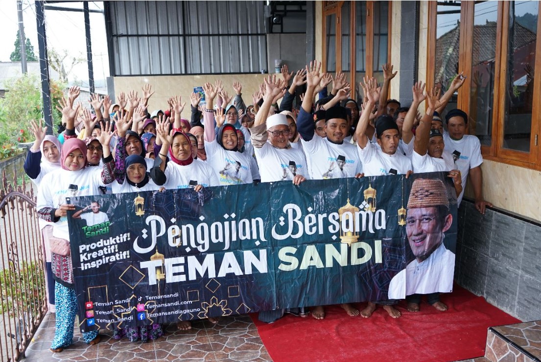 Kegiatan Teman Sandi di Tabanan, Bali.