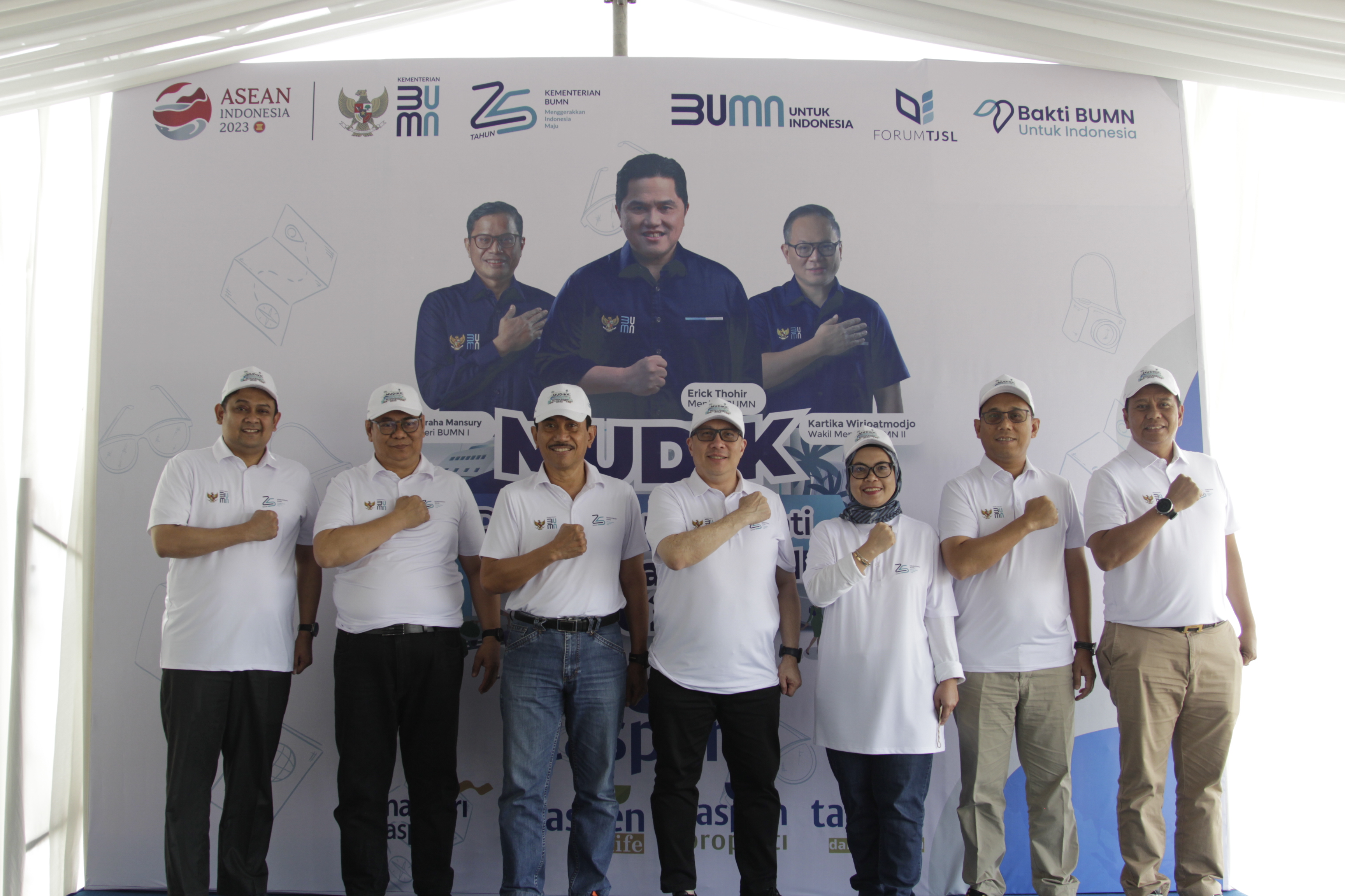 PT Taspen (Persero) beserta anak perusahaan, Taspen Life, berkontribusi dalam program Mudik Di Nanti, Mudik Di Hati Bersama BUMN 2023.