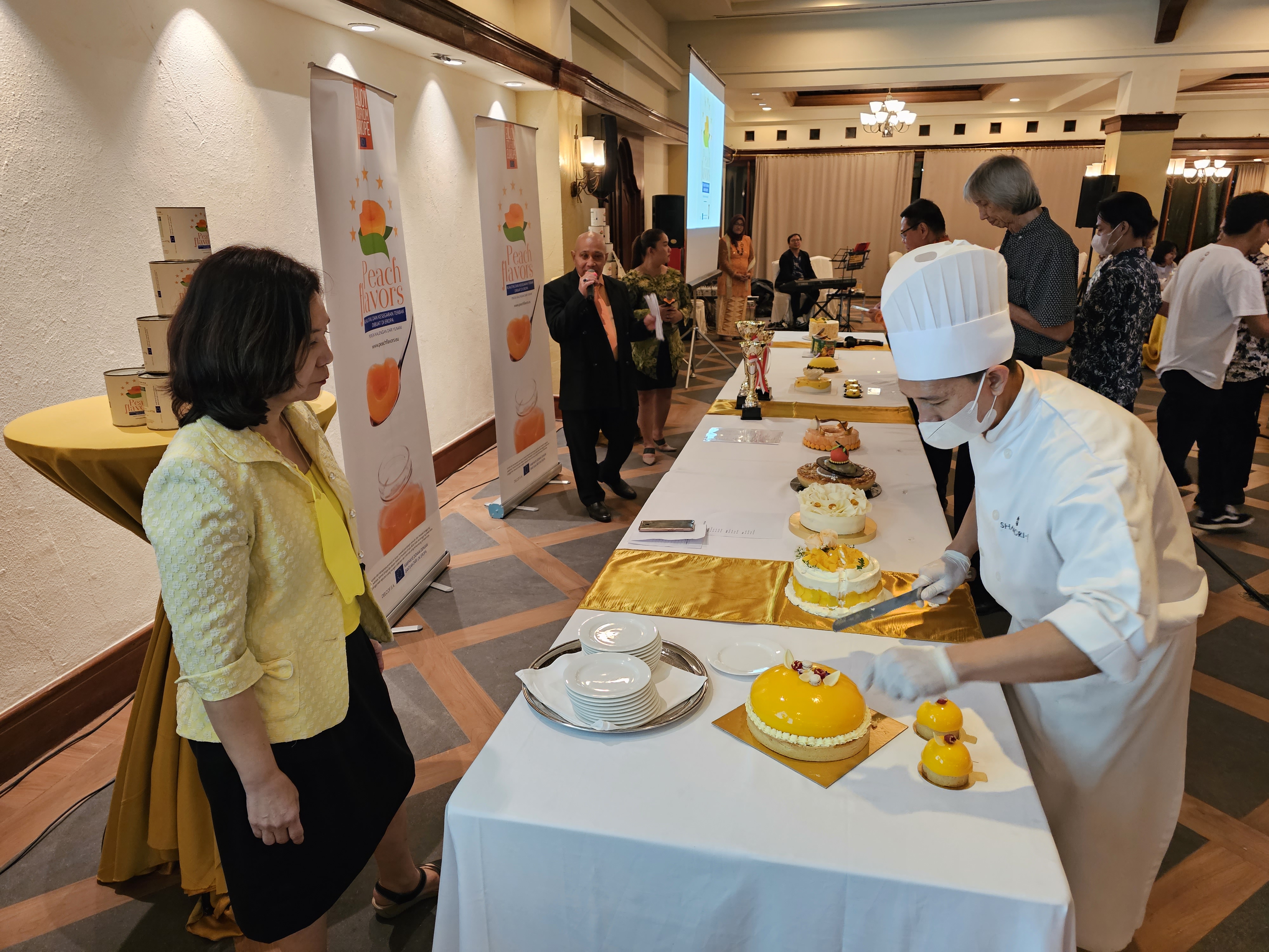 Acara Eksklusif Presentasi Produk dan Food Tasting  di Ballroom Ceria Hotel Shangri-La Jakarta.