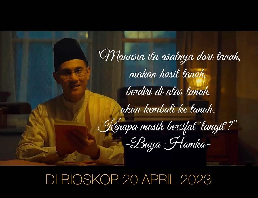 Aktor Vino G Bastian perankan Buya Hamka.