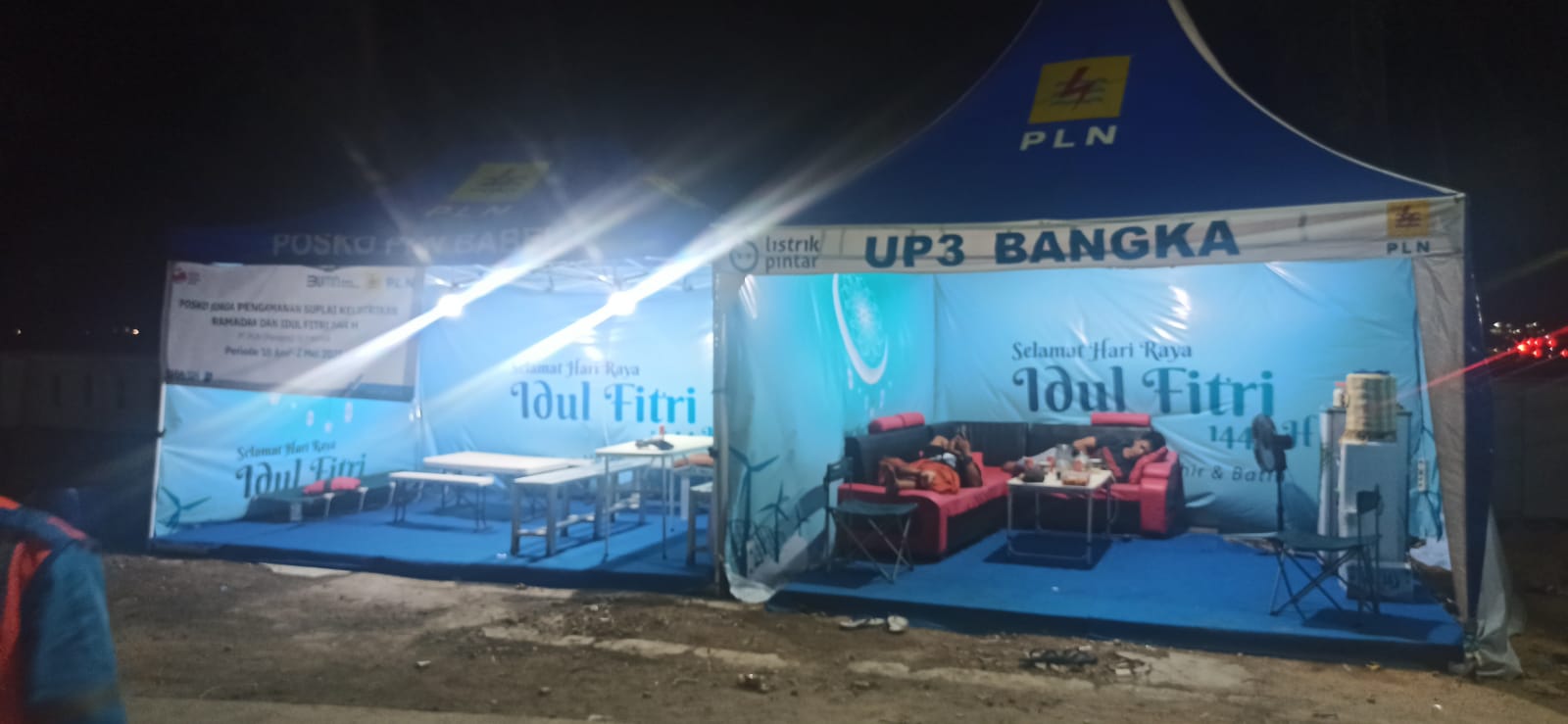 PLN Bangka Belitung mengoperasikan dua posko mudik di dua pelabuhan