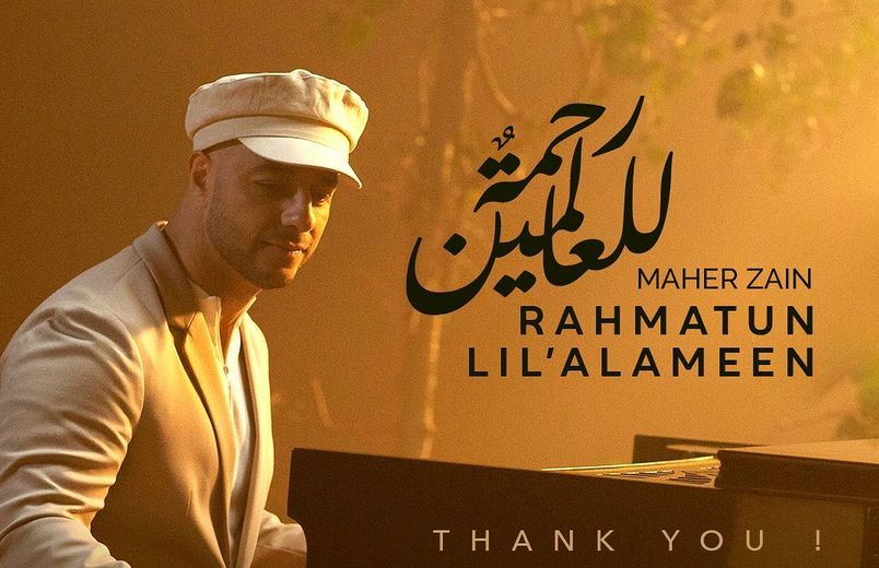 Video musik lagu Rahmatun Lil'Alameen Maher Zain yang viral.