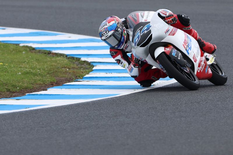 Pebalap Honda Team Asia Mario Suryo Aji