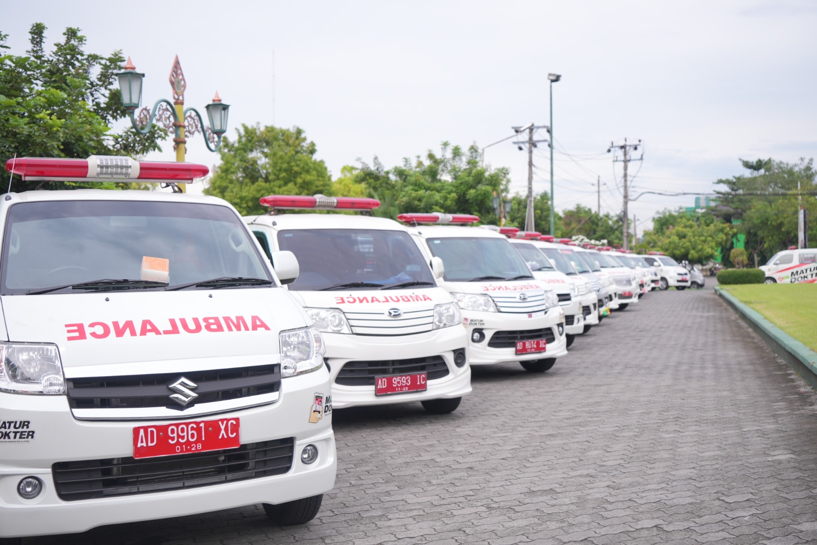 Sambut Mudik Lebaran, Dinas Kesehatan Klaten Siagakan 60 Ambulans