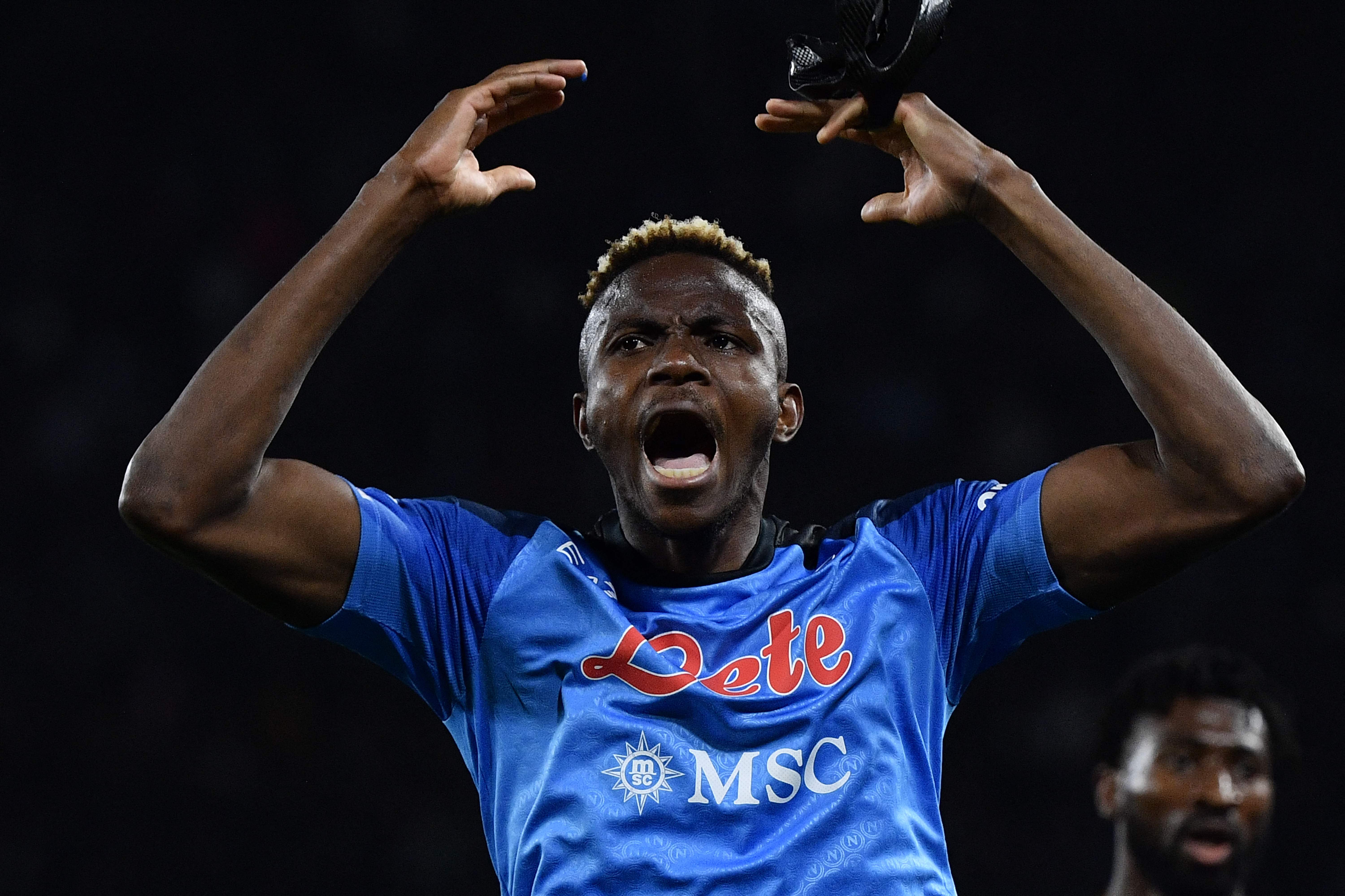 Penyerang Napoli Victor Osimhen