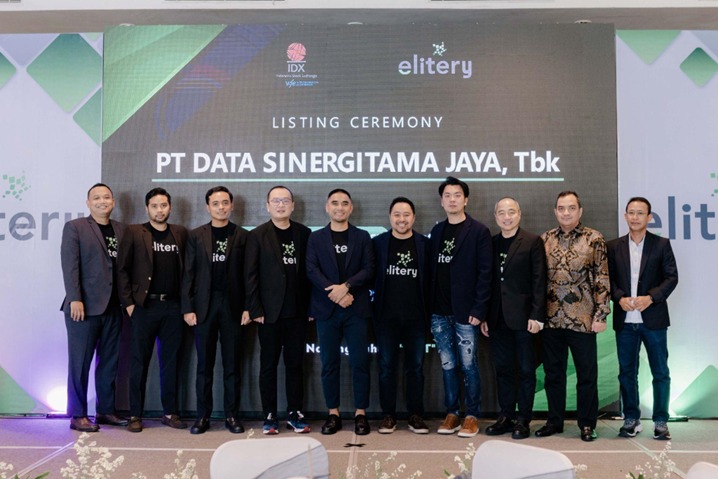 ilustrasi: Listing Ceremony PT Data Sinergitama Jaya Tbk (Elitery) 