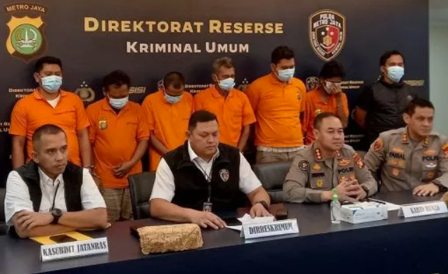 POLDA Metro Jaya mengamankan 6 pelaku penganiayaan dan 3 debt collector