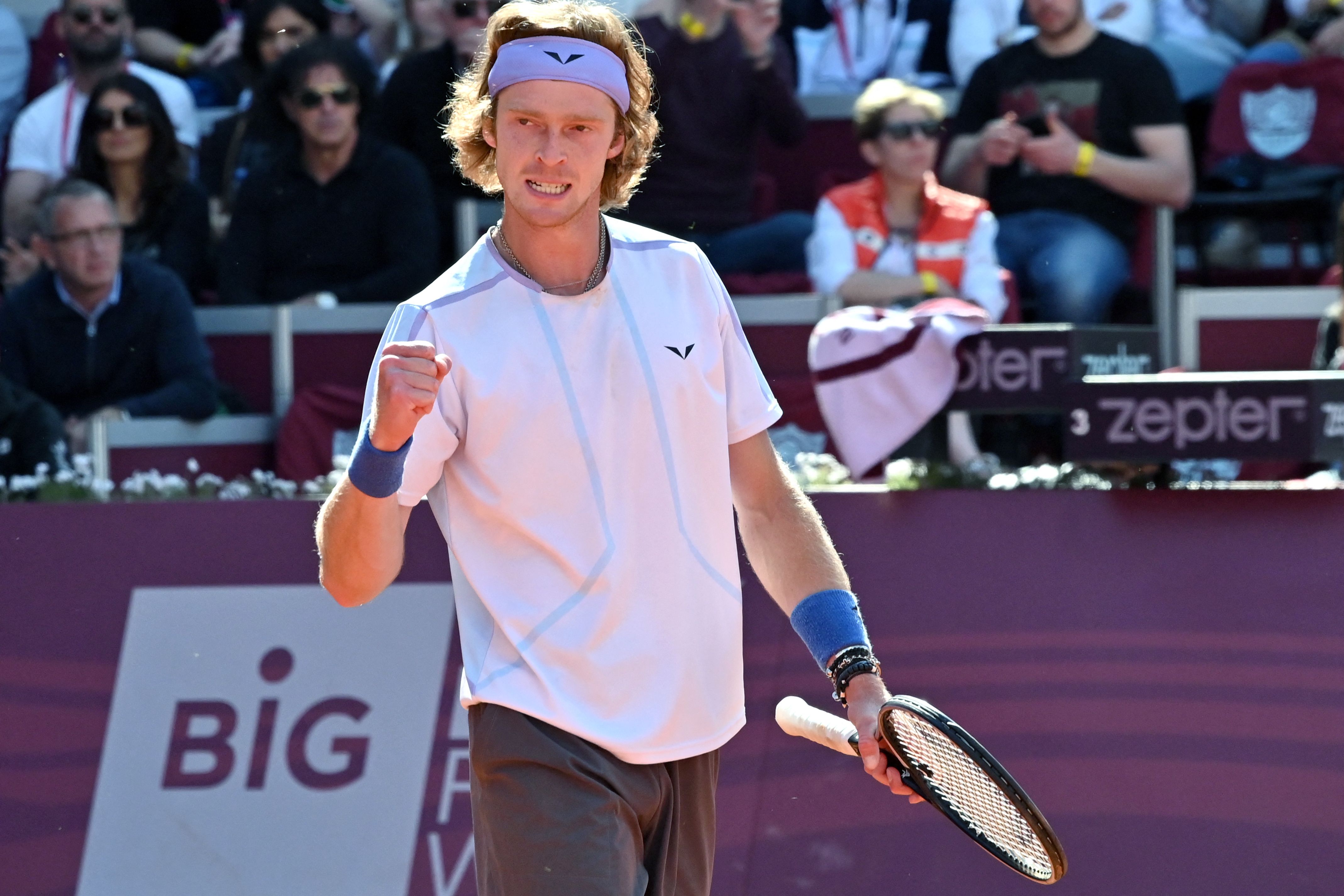 Petenis Rusia Andrey Rublev