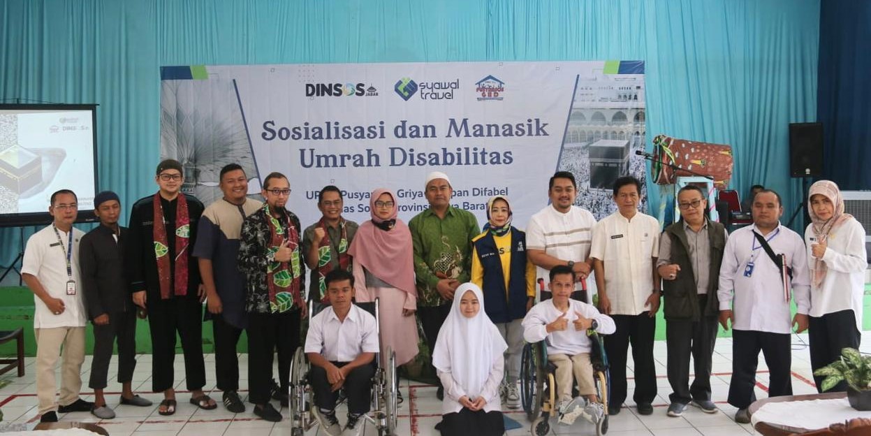 Biro Perjalanan Haji dan Umrah Syawal Travel membuat disabilitas bisa menunaikan ibadah umrah