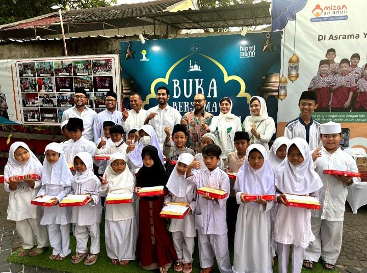 Buka Puasa Bersama BPP HIPMI bidang V bersama anak yatim di Jakarta Selatan