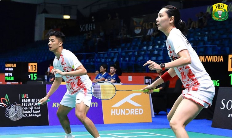 Ganda campuran Dejan Ferdinansyah/Gloria Emanuelle Widjaja