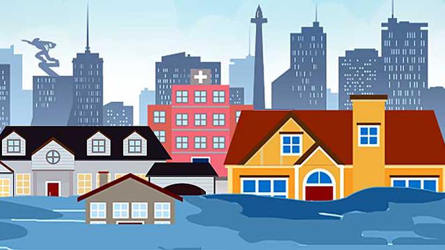 Ilustrasi bencana alam