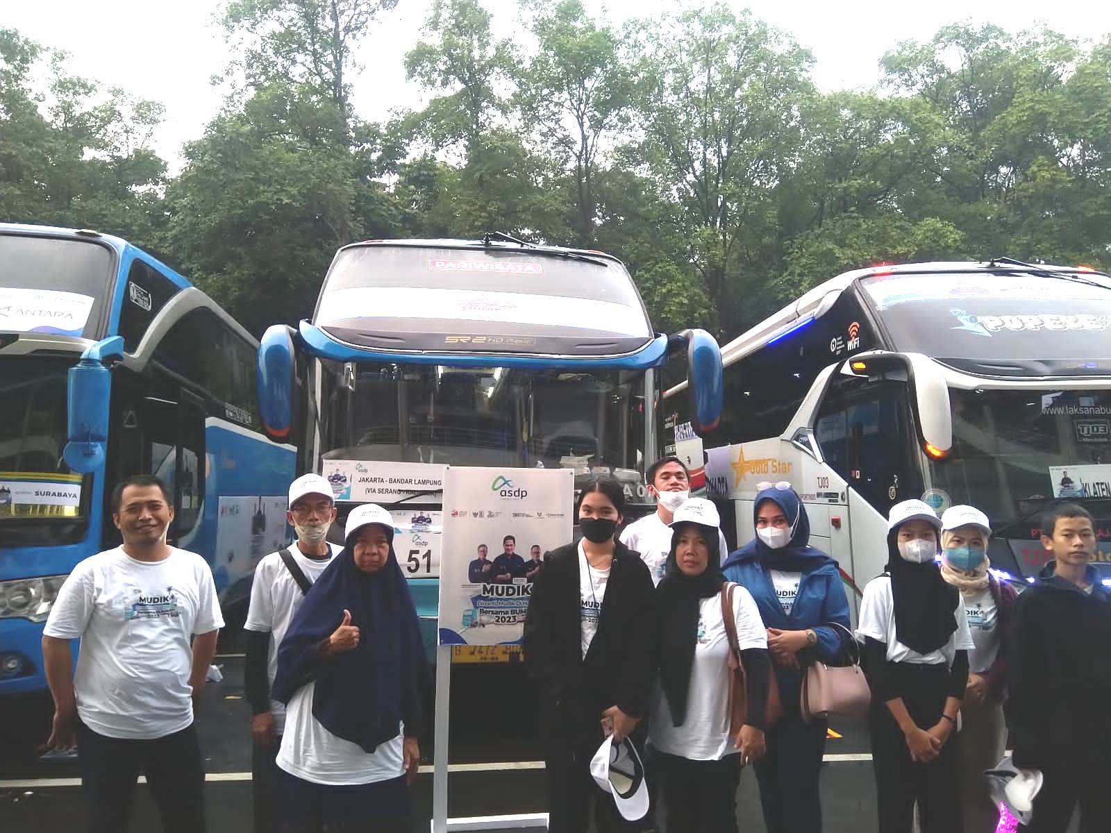 PT ASDP Indonesia turut mendukung program layanan Mudik Bersama BUMN 2023 yang mengusung tema 
