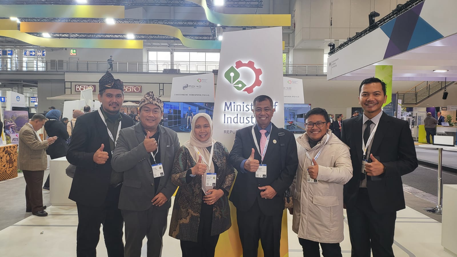 Ilustrasi.  Sejumlah delegasi Indonesia di ajang Hannover Messe 2023