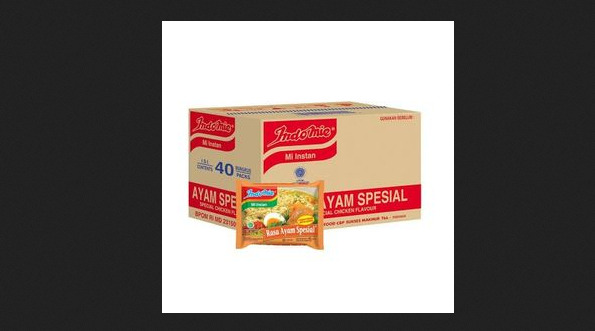Indomie rasa ayam spesial.