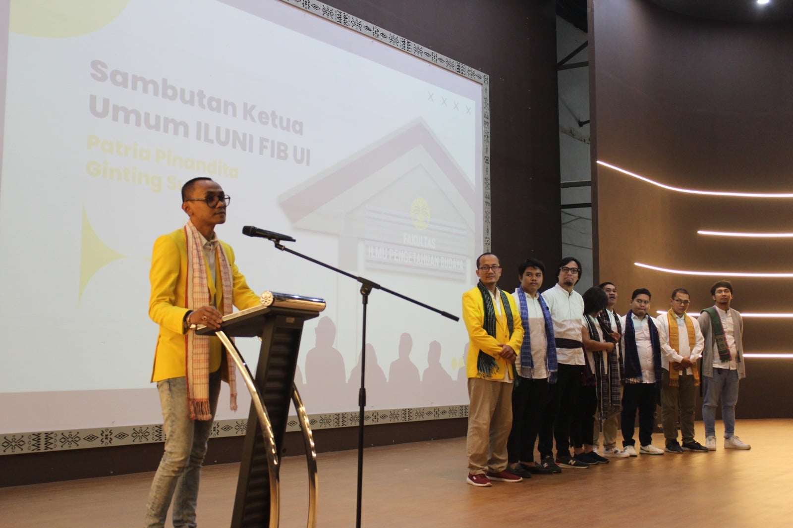 Patria Pinandita Ginting Suka, Ketua Umum ILUNI FIB UI 