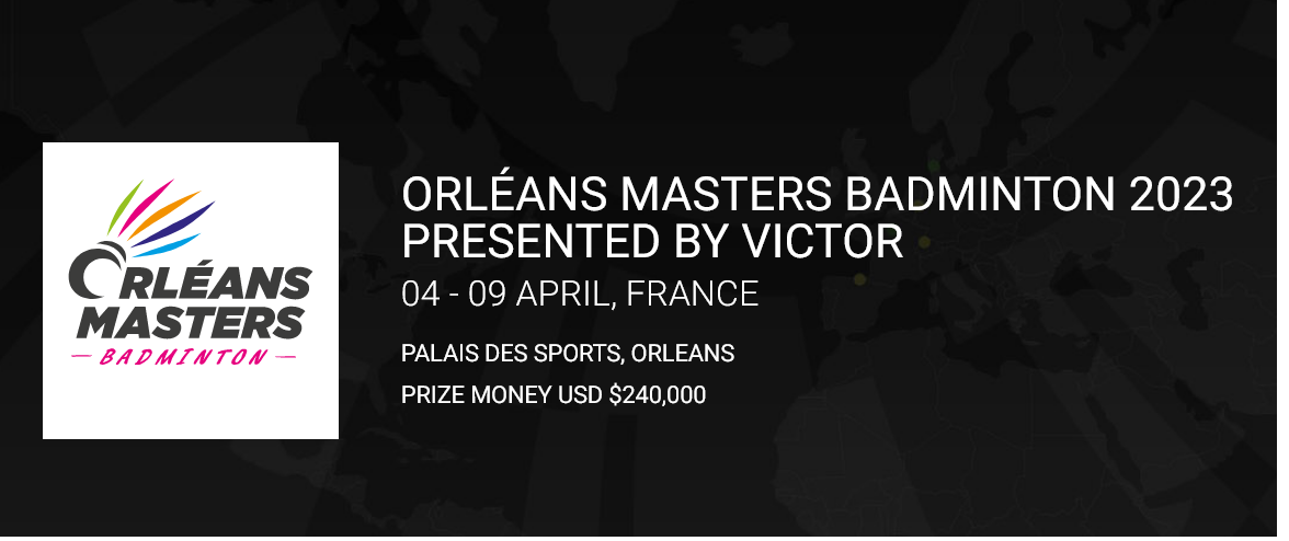Orleans Masters 2023 berlangsung di Prancis.