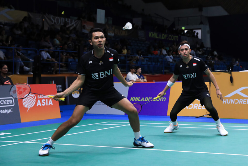 Ganda putra Fajar/Rian kandas di perempat final Kejuaraan Bulu Tangkis Asia, setelah dikalahkan pasangan Malaysia Ong Yew Sin/Teo Ee Yi.