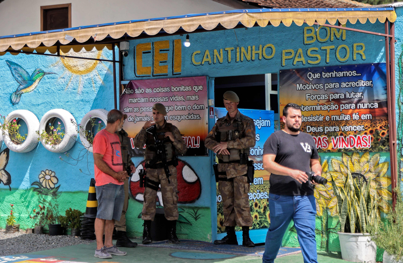 Empat Anak Tewas Setelah Seorang Pria Menerobos TK di Brasil