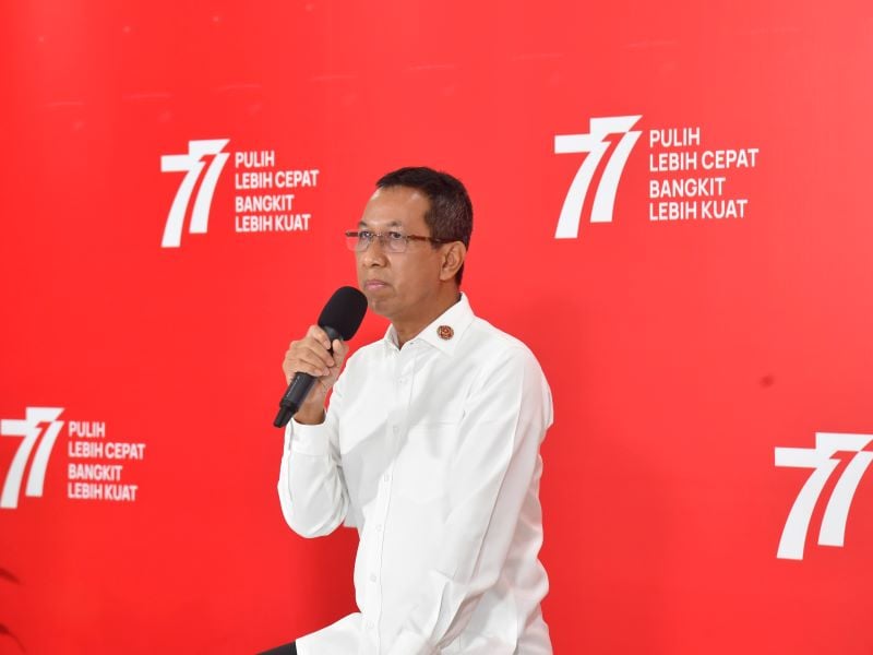 Penjabat gubernur DKI Jakarta Heru Budi Hartono