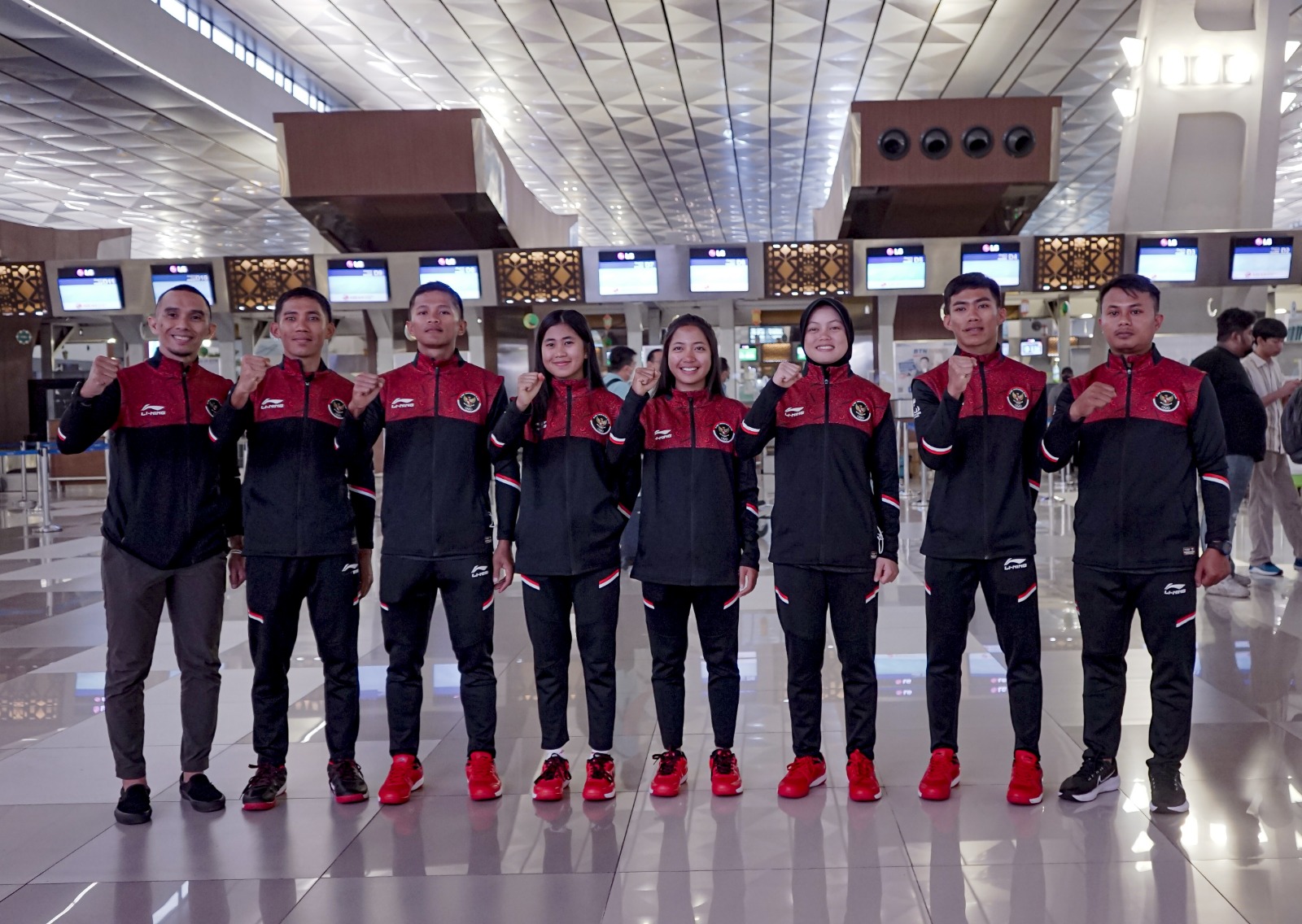 Timnas balap sepeda Indonesia.