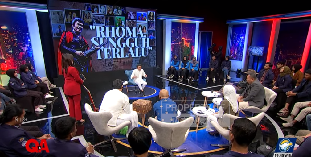 Acara Q&A Metro TV.