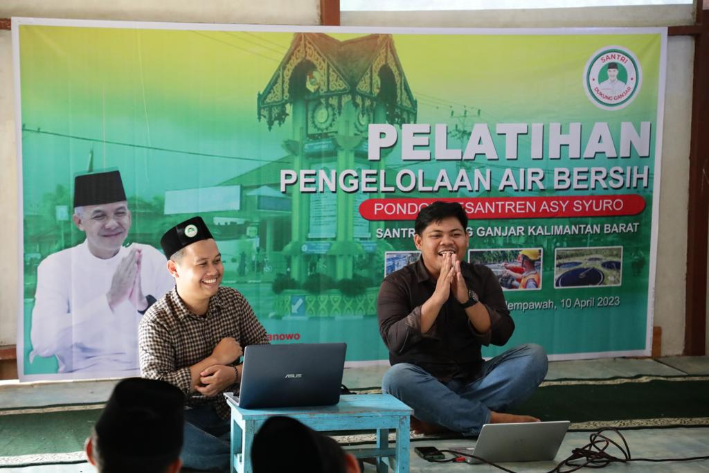 SDG menggelar pelatihan pengelolaan air bersih di pondok pesantren di Mempawah, Kalimantan Barat