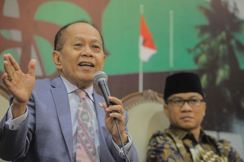 Anggota Majelis Tinggi Partai Demokrat Syarief Hasan 