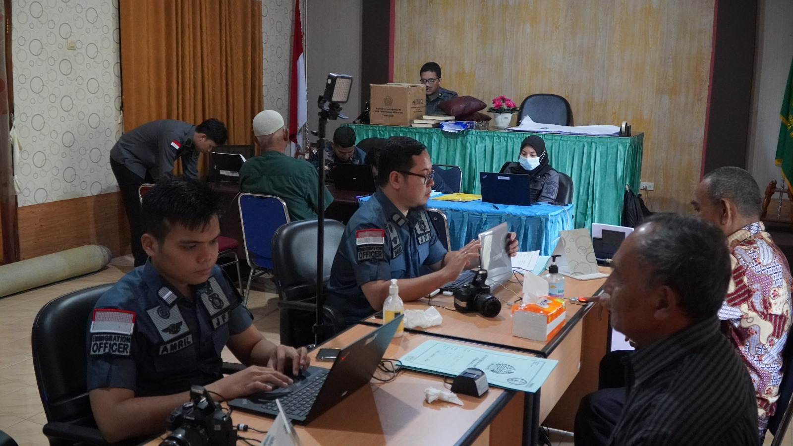 Layanan Eazy Passport Imigrasi Pangkalpinang di Kantor Kemenag Bangka Barat, babel