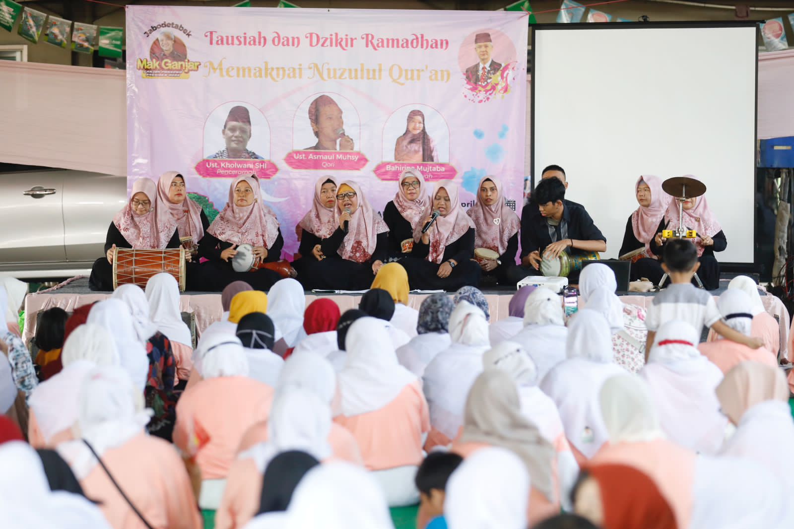 Mak Ganjar Jabodetabek gelar zikir akbar di Jakarta Selatan