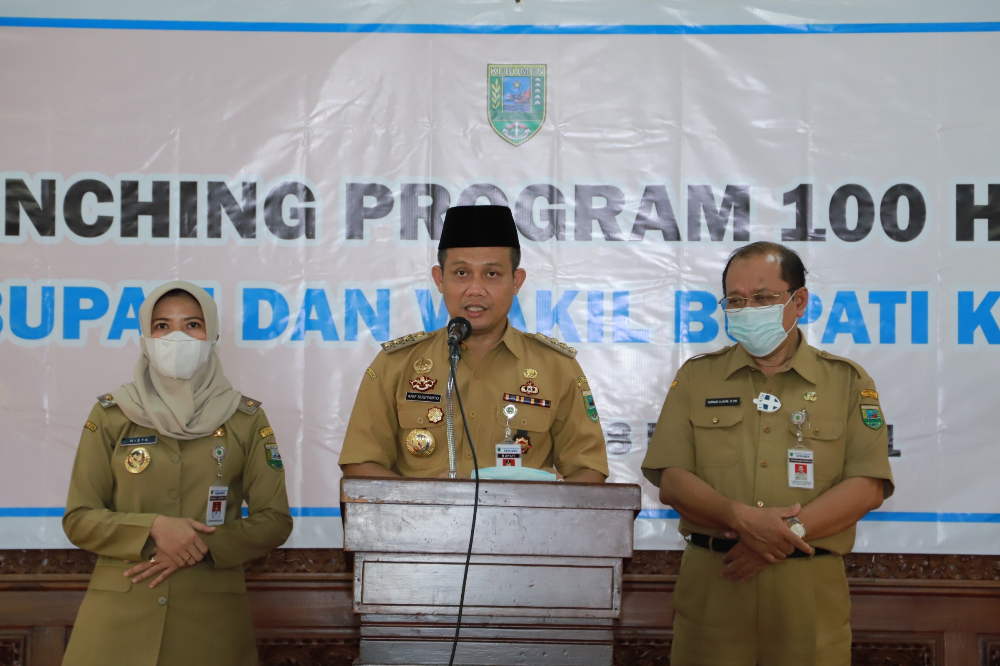 Bupati Kebumen, Jawa Tengah, Arif Sugiyanto