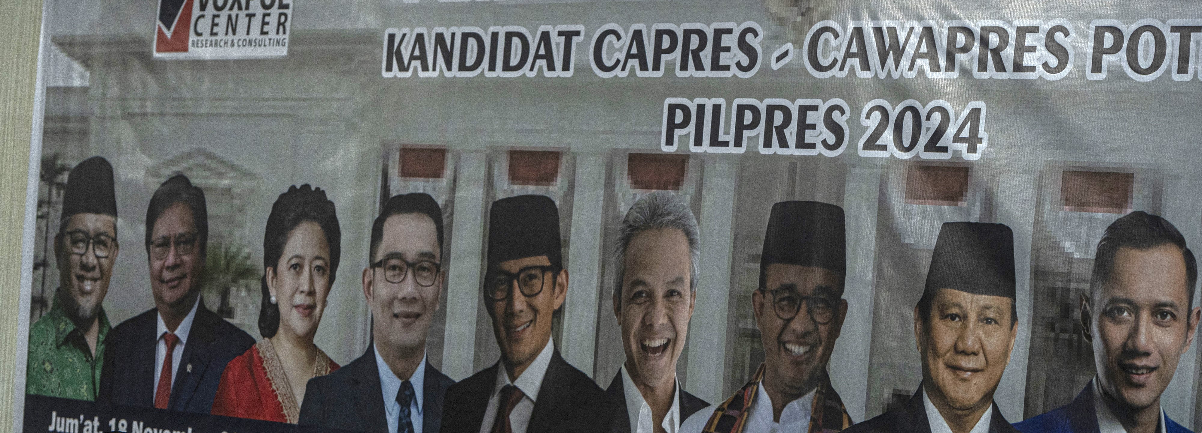 RILIS SURVEI PILPRES 2024 VOXPOL CENTER TAHUN 2022